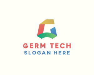 Modern Tech Letter G logo design