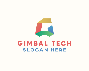 Modern Tech Letter G logo design