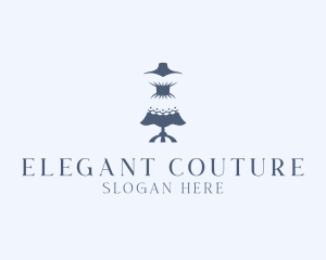 Couture - Tailor Dressmaker Mannequin Couture logo design