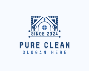 Clean Pressure Washing logo design