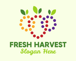 Fresh - Fresh Fruit Berries logo design