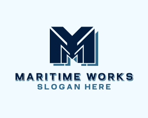 Industrial Repair Contractor  logo design