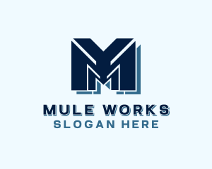 Industrial Repair Contractor  logo design