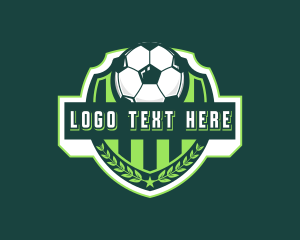 Soccer Ball Sports Logo