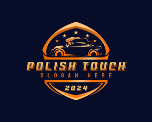 Polish - Automobile Car Polisher logo design