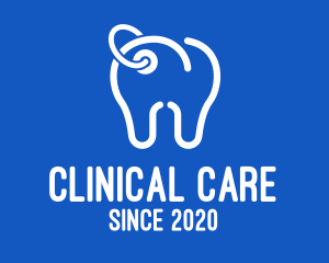 Dental Clinic Price Tag logo design