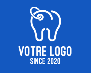 Oral Care - Dental Clinic Price Tag logo design