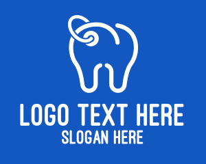 Dental Clinic Price Tag Logo
