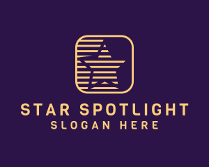 Star Application Icon logo design