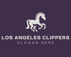 Equestrian Stallion Horse Logo