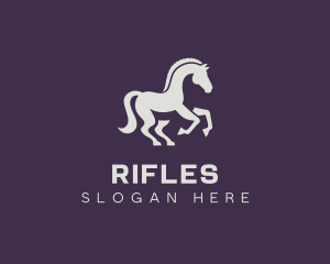 Equestrian Stallion Horse Logo