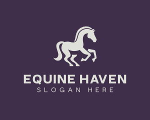 Stable - Equestrian Stallion Horse logo design