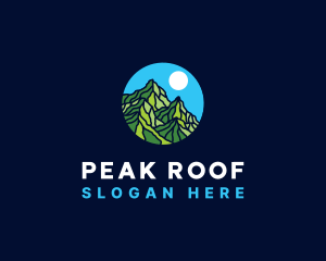 Mountain Peak Outdoor logo design