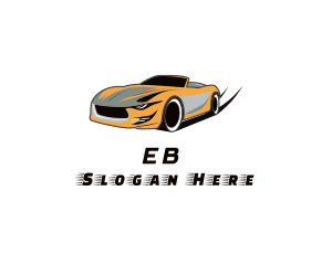 Racer - Drag Racing Supercar Vehicle logo design