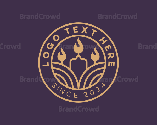 Candlelight Decor Souvenir Logo