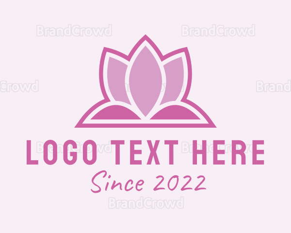 Lotus Flower Wellness Logo
