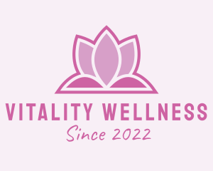 Lotus Flower Wellness  logo design