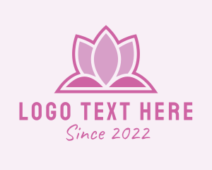 Tropical - Lotus Flower Wellness logo design