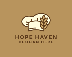 Buffet - Wheat Chef Hat logo design