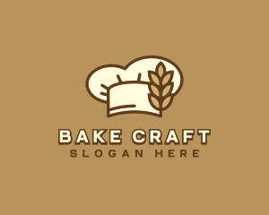 Wheat Chef Hat logo design