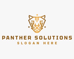 Wild Cat Tiger logo design