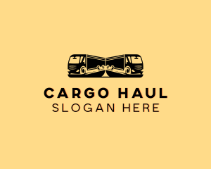 Delivery Trailer Truck logo design