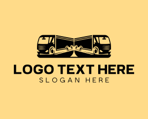 Trailer - Delivery Trailer Truck logo design