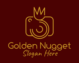 Golden Crown Camera logo design