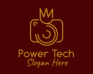 Photo - Golden Crown Camera logo design