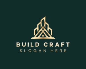 House Building Architecture logo design