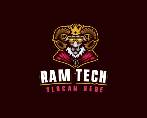 Ram - Ram King Gaming logo design