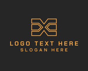 Blockchain - Digital Crypto Technology logo design