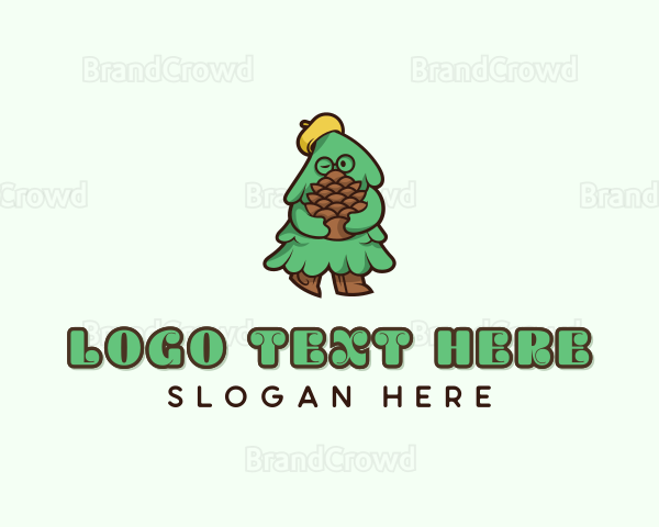 Sustainable Pine Tree Logo