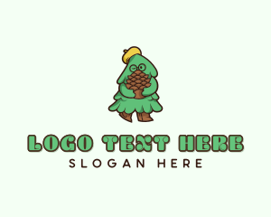 Gardening - Sustainable Pine Tree logo design