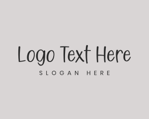 Generic Handwritten Wordmark Logo