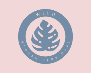 Makeup - Garden Plant Badge logo design