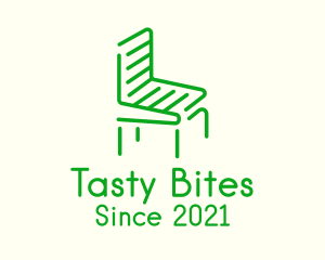 Furniture Company - Green Outdoor Chair logo design