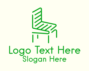 Green Outdoor Chair Logo