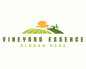 Farm Field Yard logo design