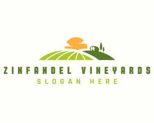 Farm Field Yard logo design