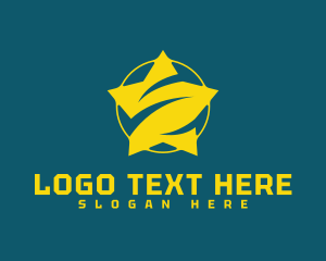 Digital - Modern Star Agency logo design