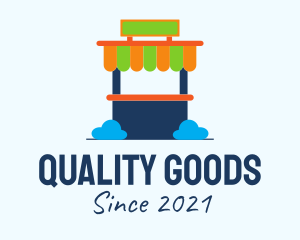 Goods - Colorful Kiosk Stand logo design