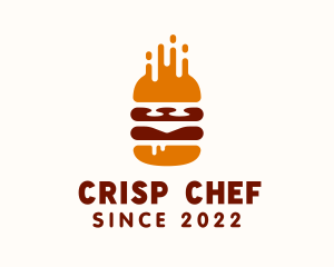 Grill Burger Fast Food  logo design