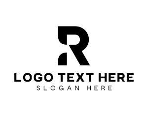 Letter R - Generic Brand Modern Letter R logo design