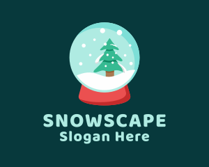 Snow - Snow Globe Christmas logo design