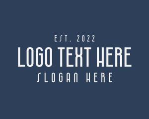 Company - Modern Advertising Firm logo design