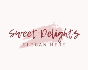 Pink Feminine Business logo design