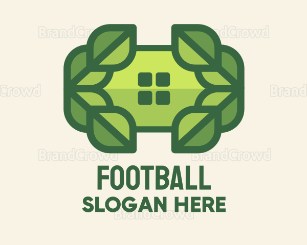 Green Leaf Window Logo