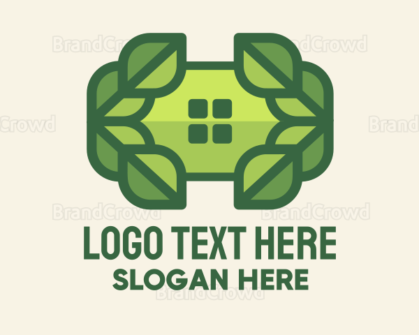 Green Leaf Window Logo