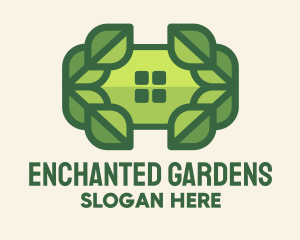 Green Leaf Window logo design